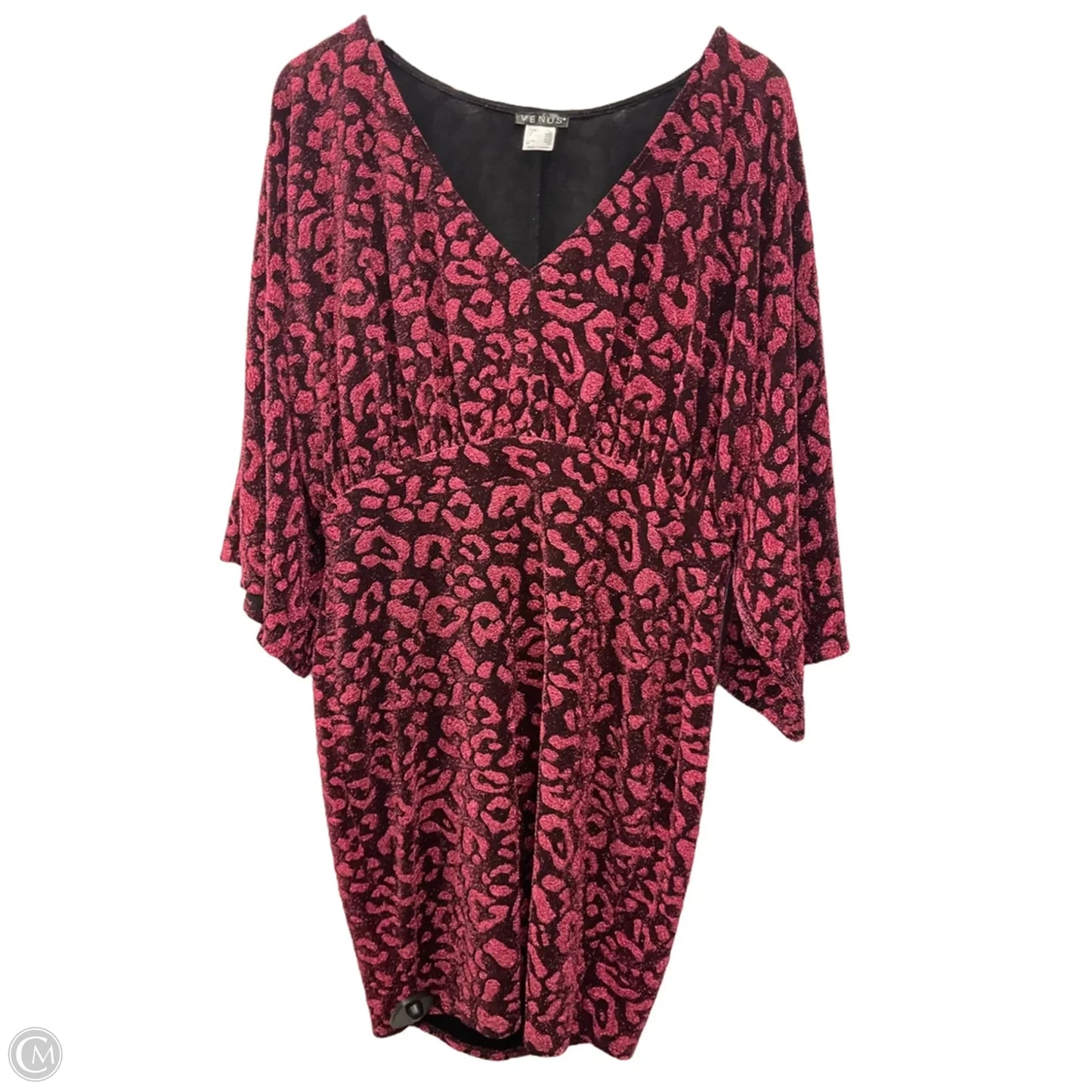 Dress Casual Short By Venus In Red, Size: Xl