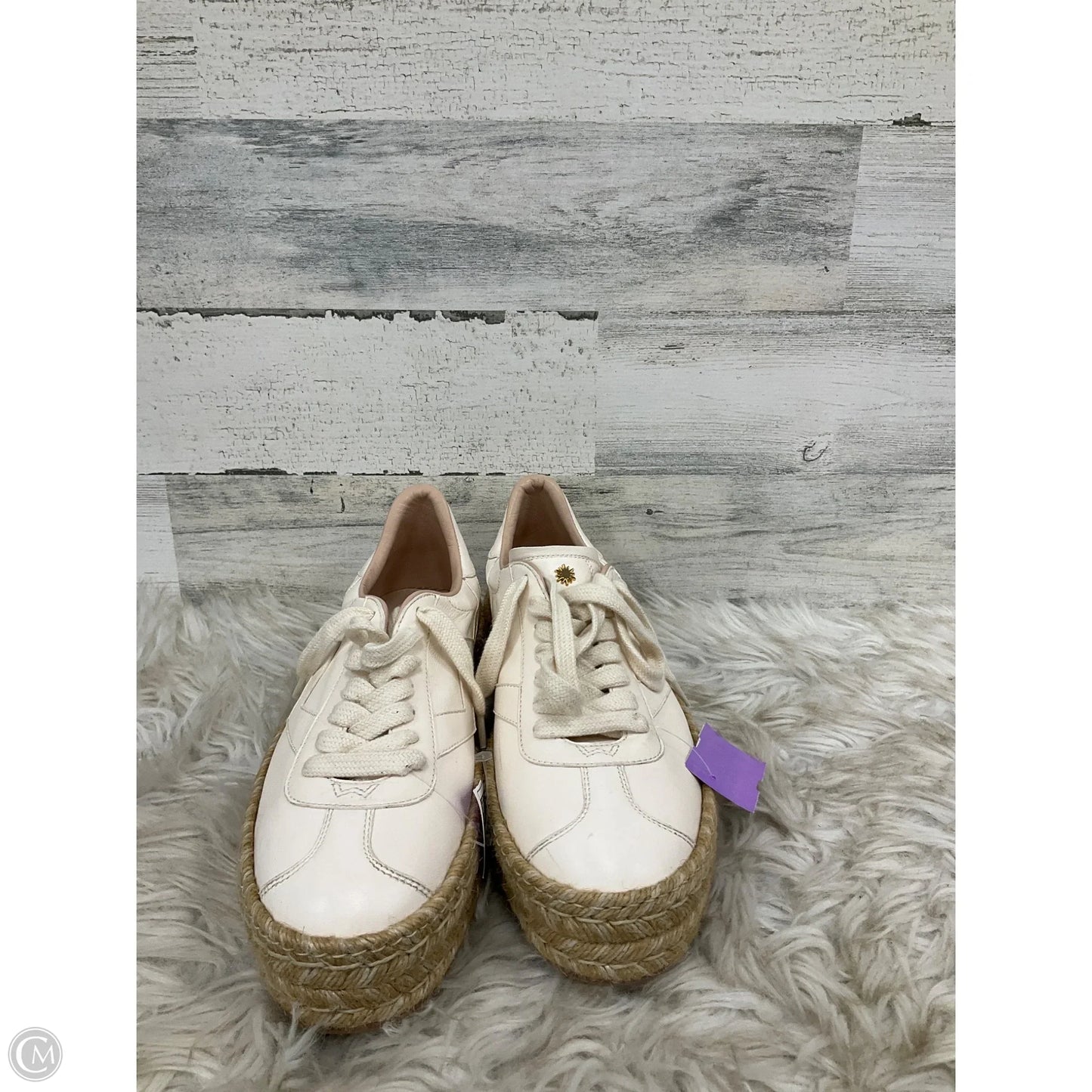 Shoes Designer By Stuart Weitzman In Cream, Size: 10