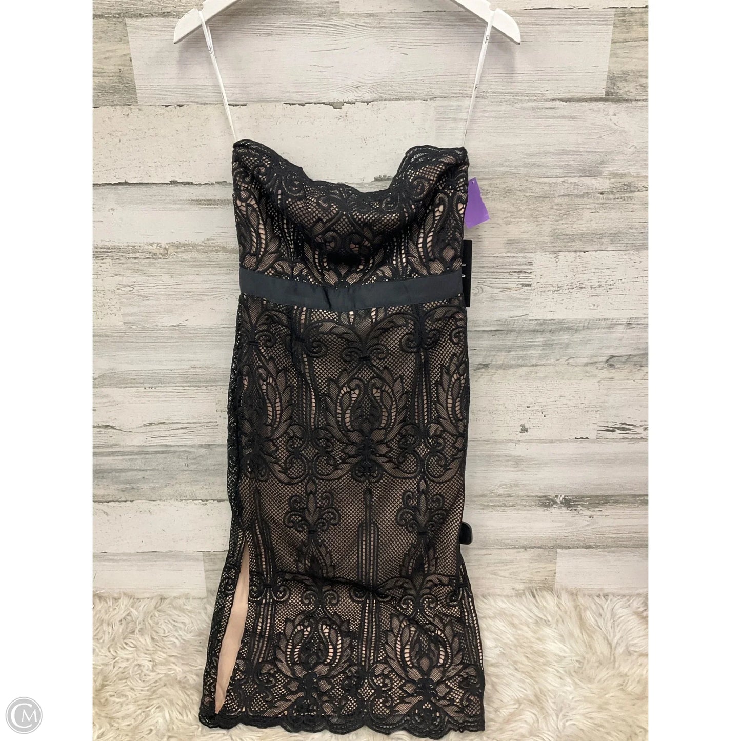 Dress Casual Midi By Lulu In Black, Size: S