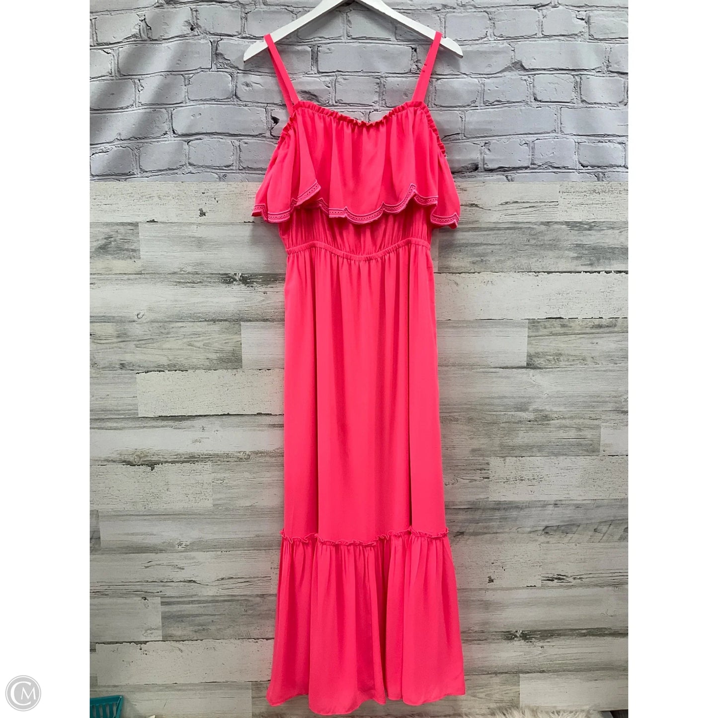 Dress Designer By Lilly Pulitzer In Pink, Size: L