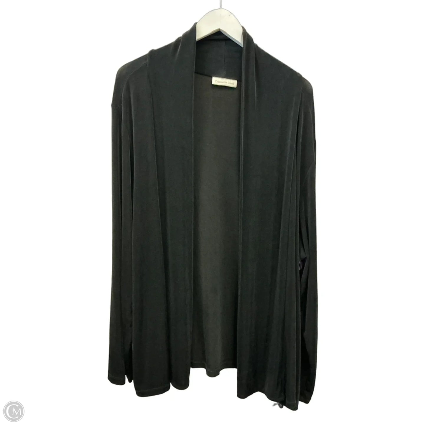 Cardigan By Coldwater Creek In Black, Size: 3x