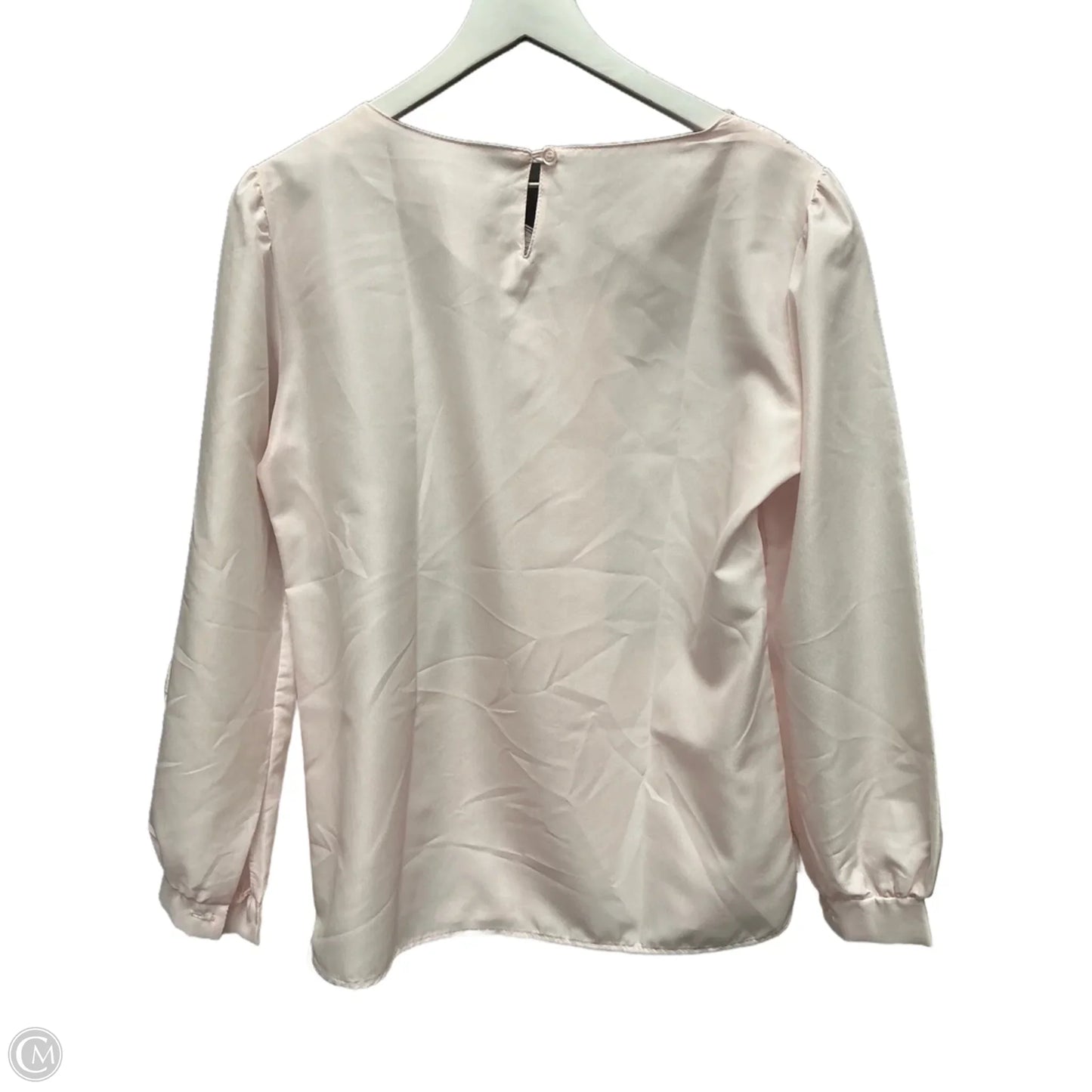 Top Long Sleeve By Clothes Mentor In Pink, Size: M