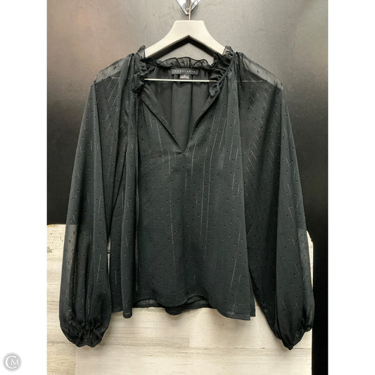 Top Long Sleeve By Sanctuary In Black, Size: Xs