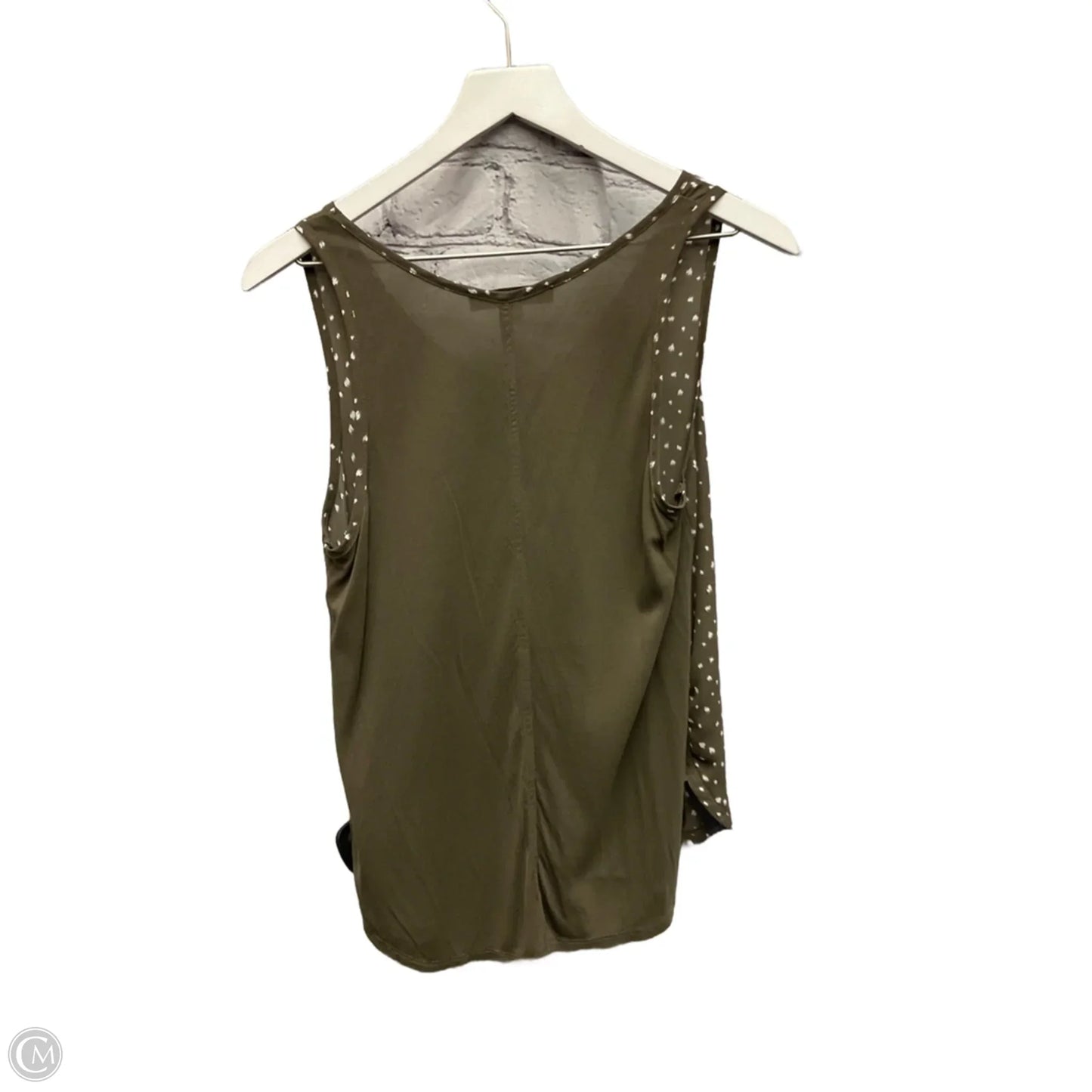 Top Sleeveless By Loft In Brown, Size: S