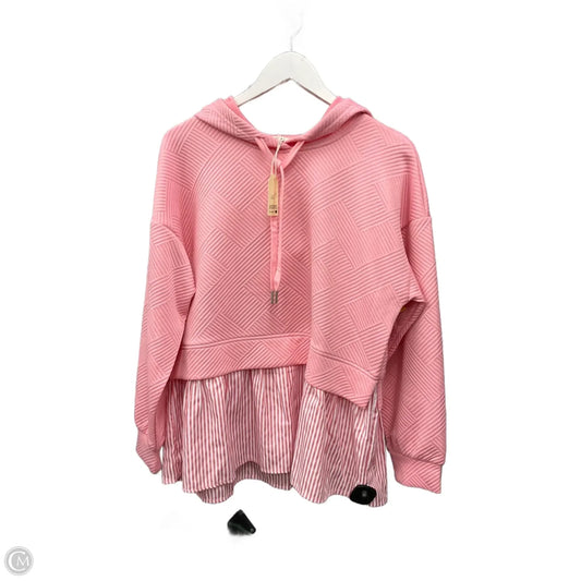Top Long Sleeve By Jodifl In Pink, Size: L