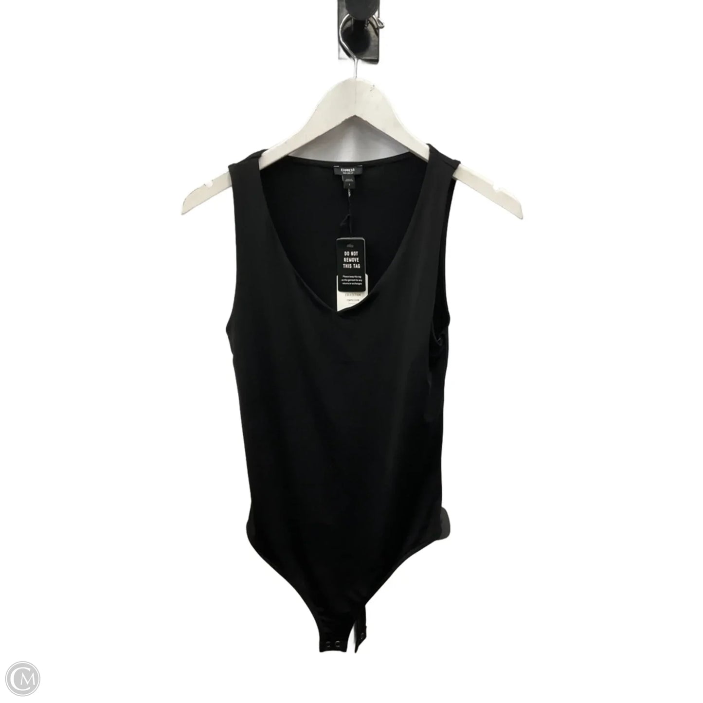 Bodysuit By Express In Black, Size: S