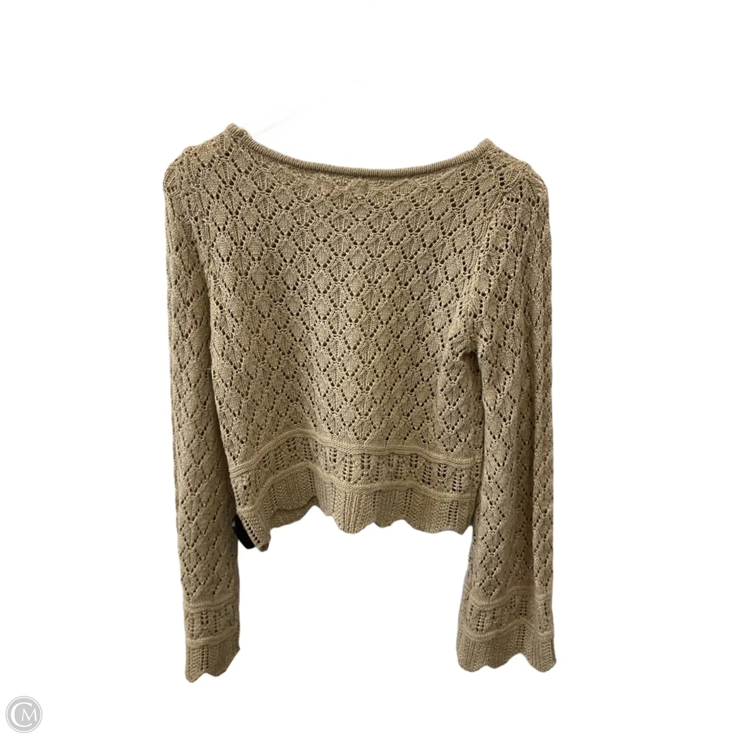 Top Long Sleeve By Lc Lauren Conrad In Beige, Size: S