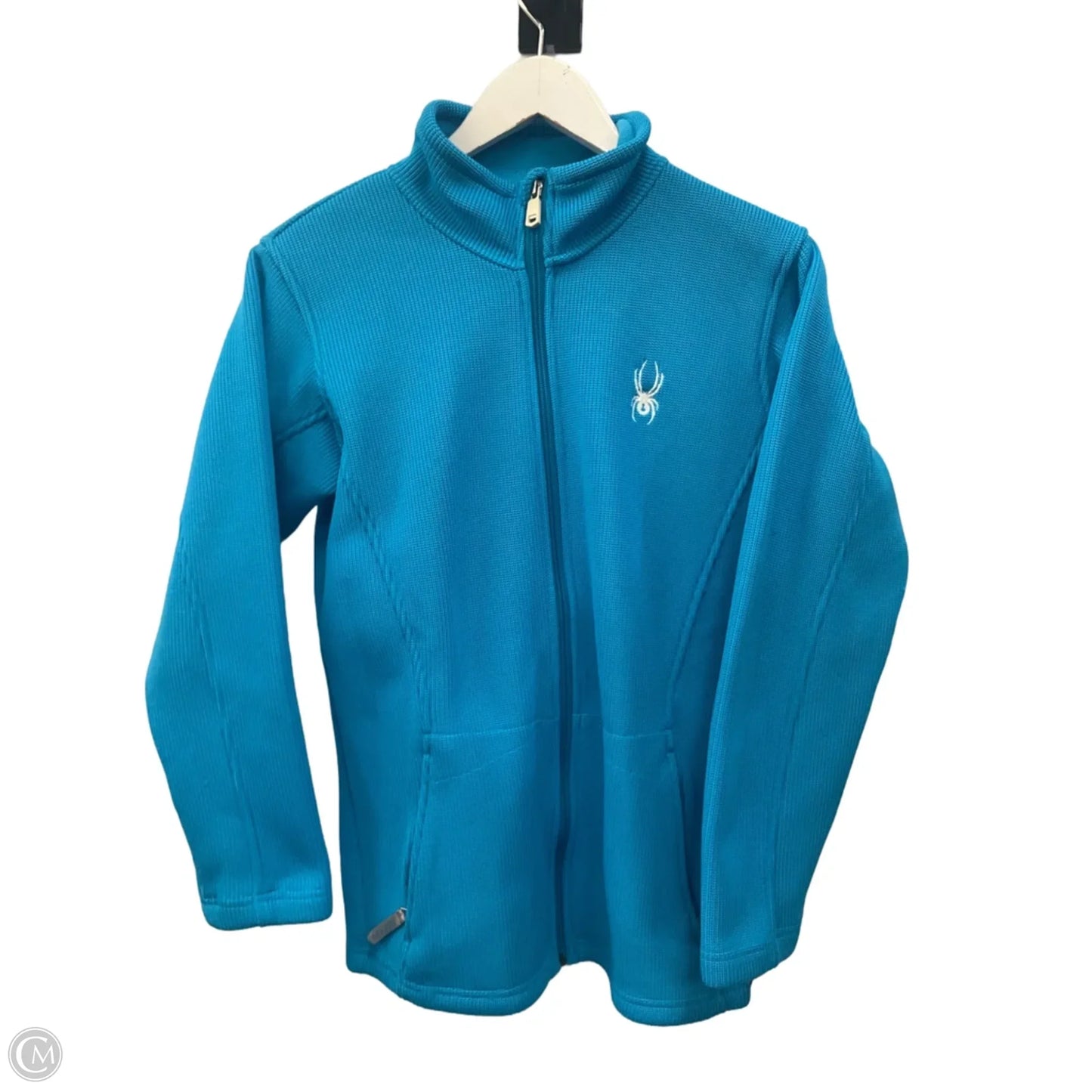 Athletic Jacket By Spyder In Blue, Size: Xl