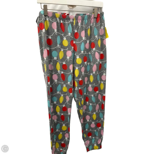 Lounge Set Pants By Secret Treasures In Black & Grey, Size: S