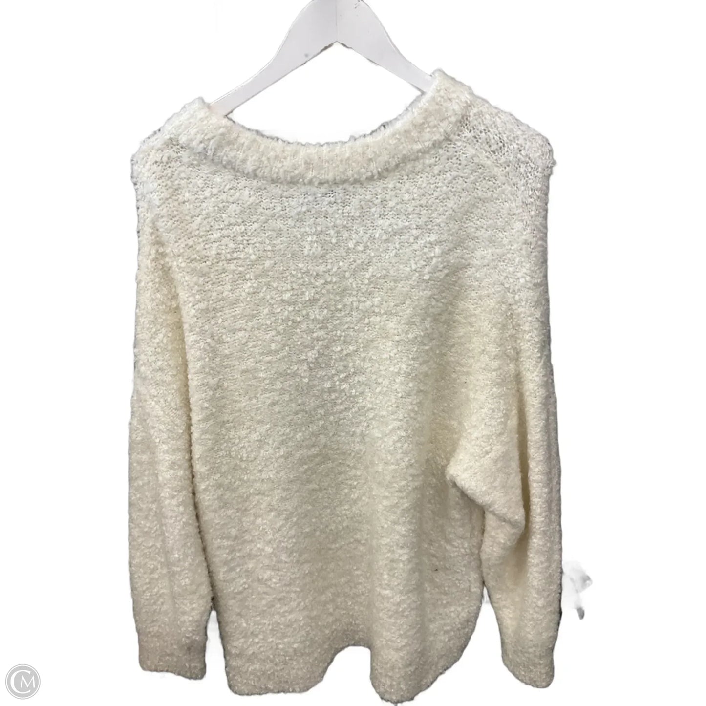 Sweater By Top Shop In Ivory, Size: M