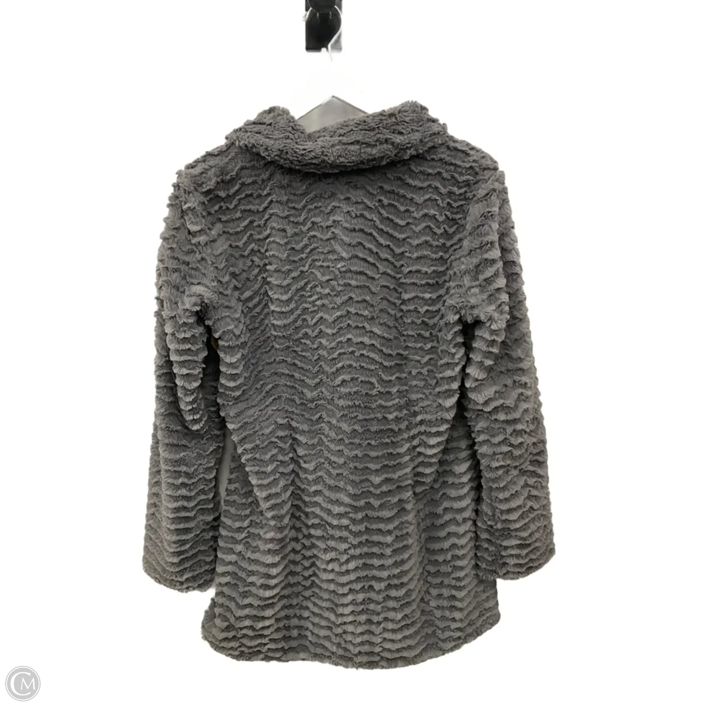 Jacket Faux Fur & Sherpa By Patagonia In Grey, Size: M