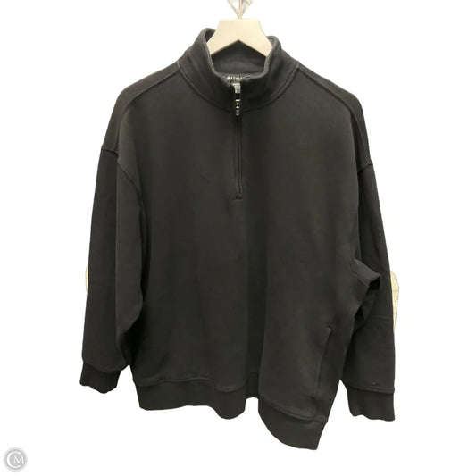 Athletic Sweatshirt Collar By Athleta In Black, Size: L