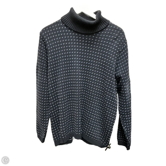 Sweater By Karen Scott In Blue, Size: Xl