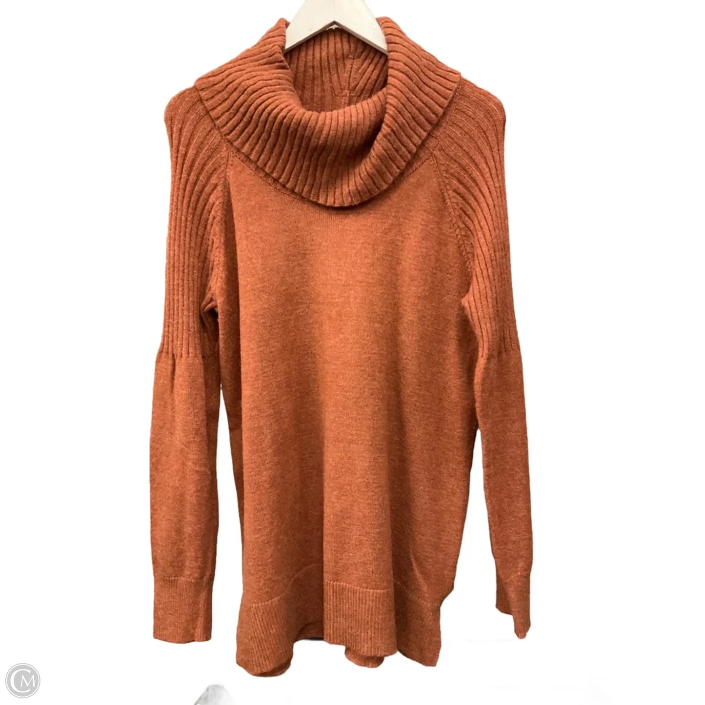 Sweater By Time And Tru In Orange, Size: L