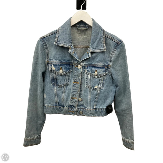 Jacket Denim By Aeropostale In Blue Denim, Size: S