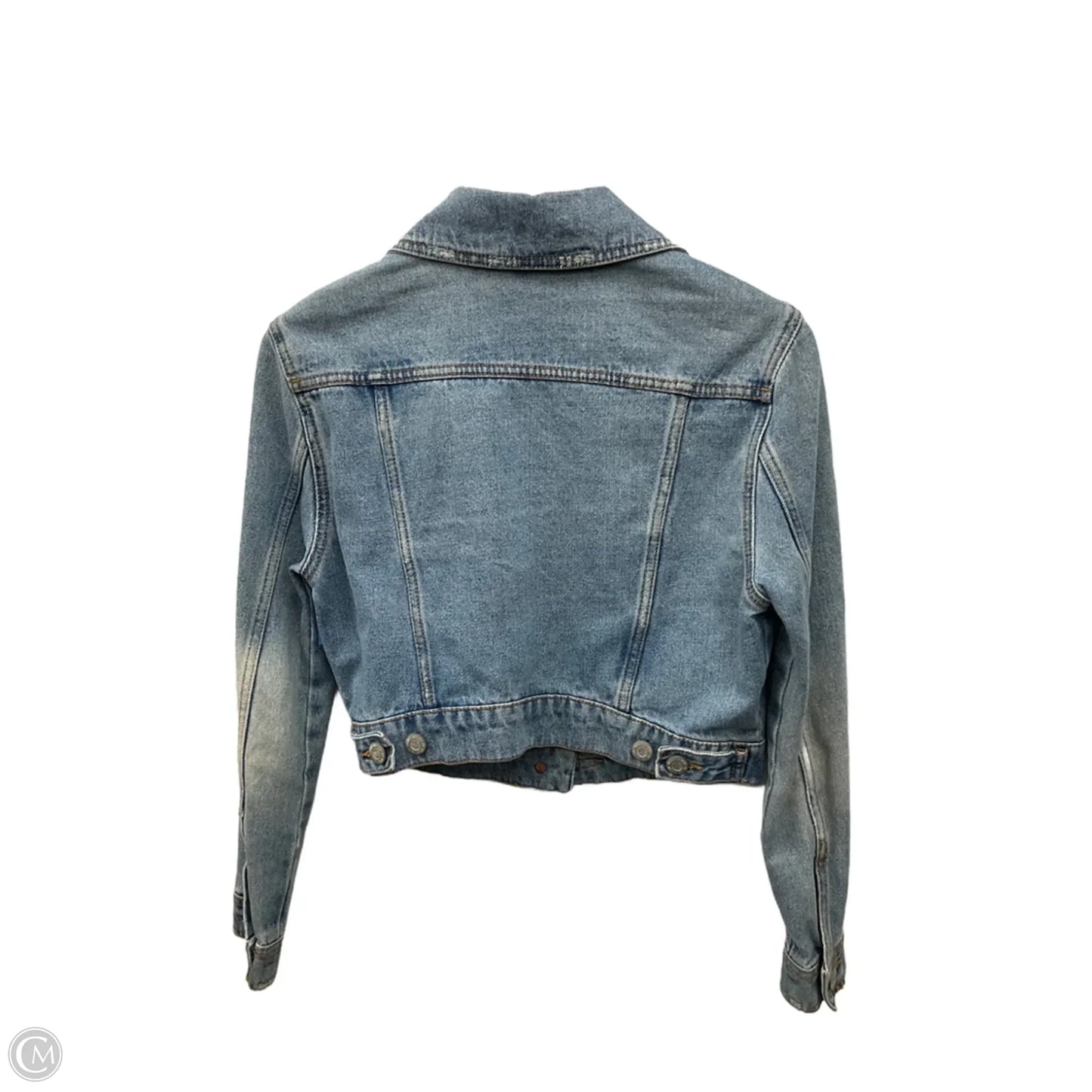 Jacket Denim By Aeropostale In Blue Denim, Size: S