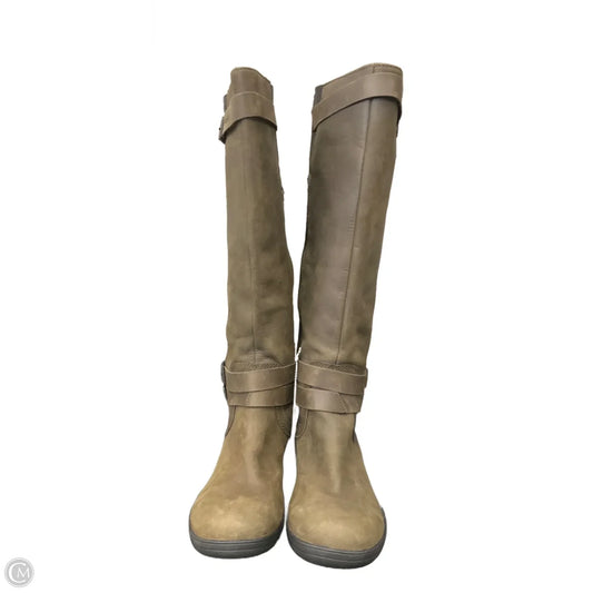 Boots Mid-calf Flats By Columbia In Green, Size: 6.5