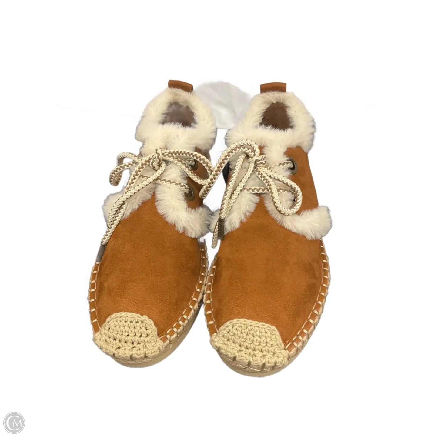 Shoes Flats By Yellow Box In Tan, Size: 8