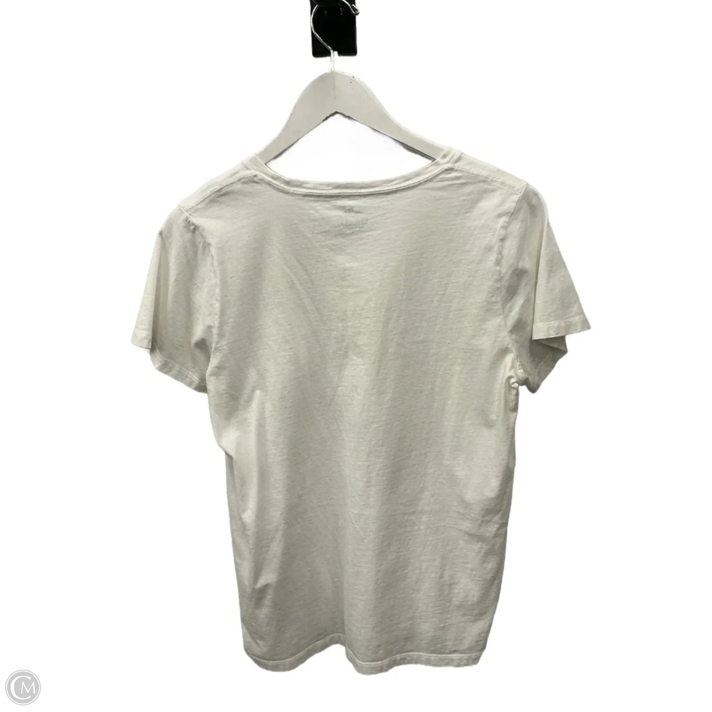 Top Short Sleeve By J. Crew In White, Size: L