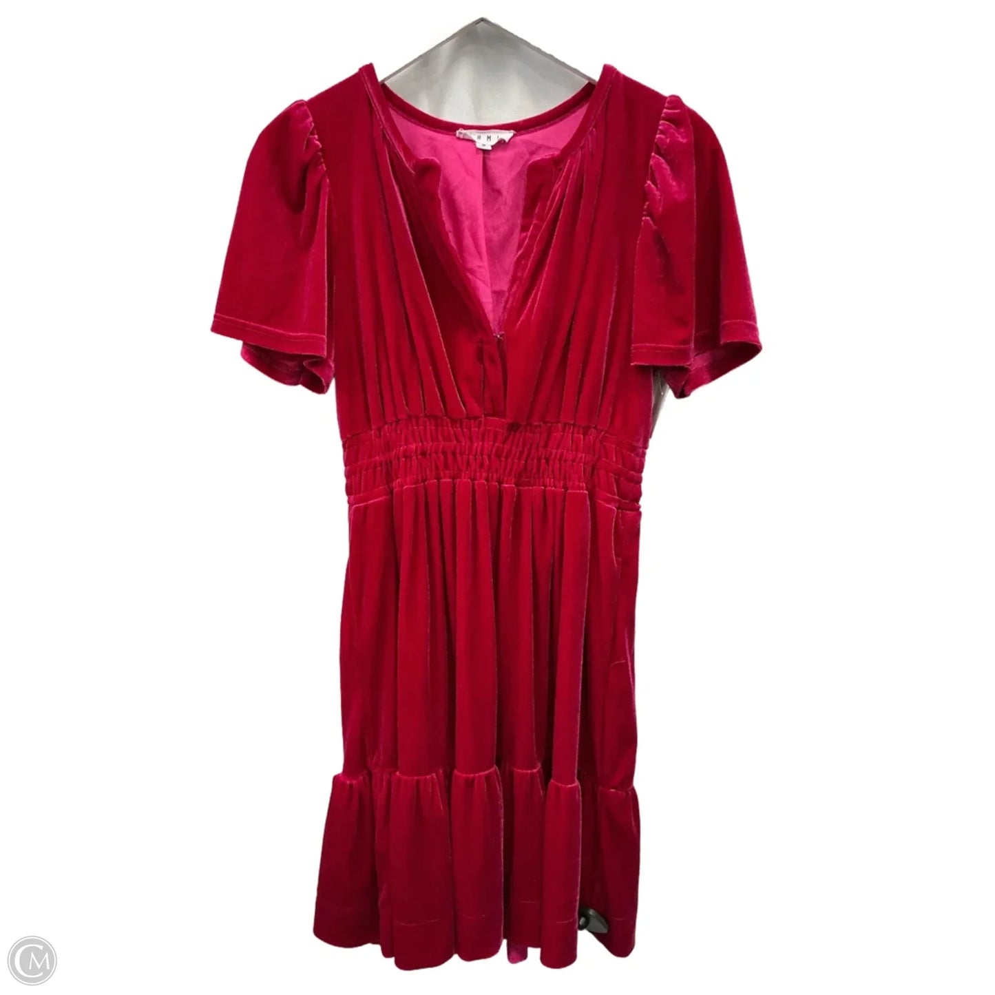 Dress Casual Midi By Thml In Pink, Size: M