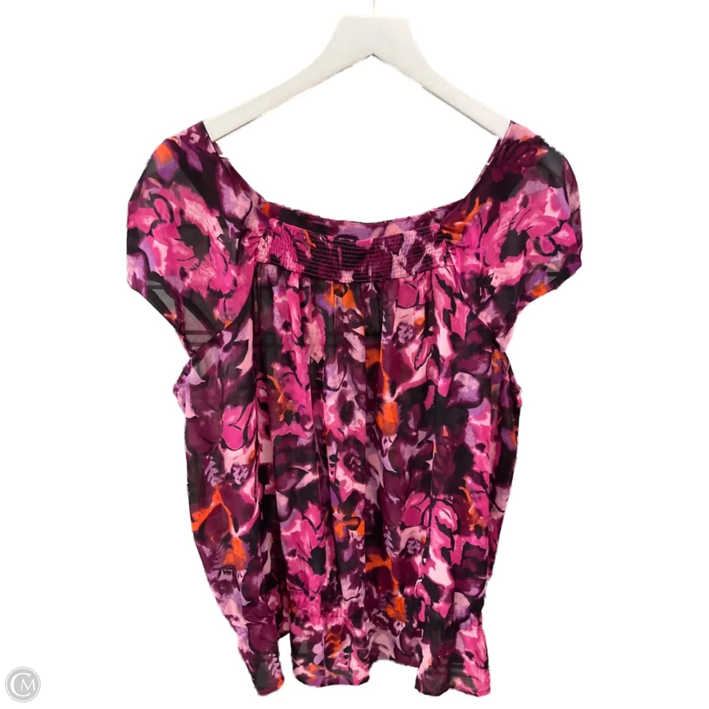 Top Sleeveless By Ana In Purple, Size: Xl