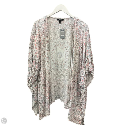 Kimono By Torrid In White, Size: 3x