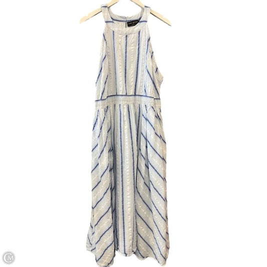 Dress Casual Midi By Lane Bryant In Blue, Size: 18