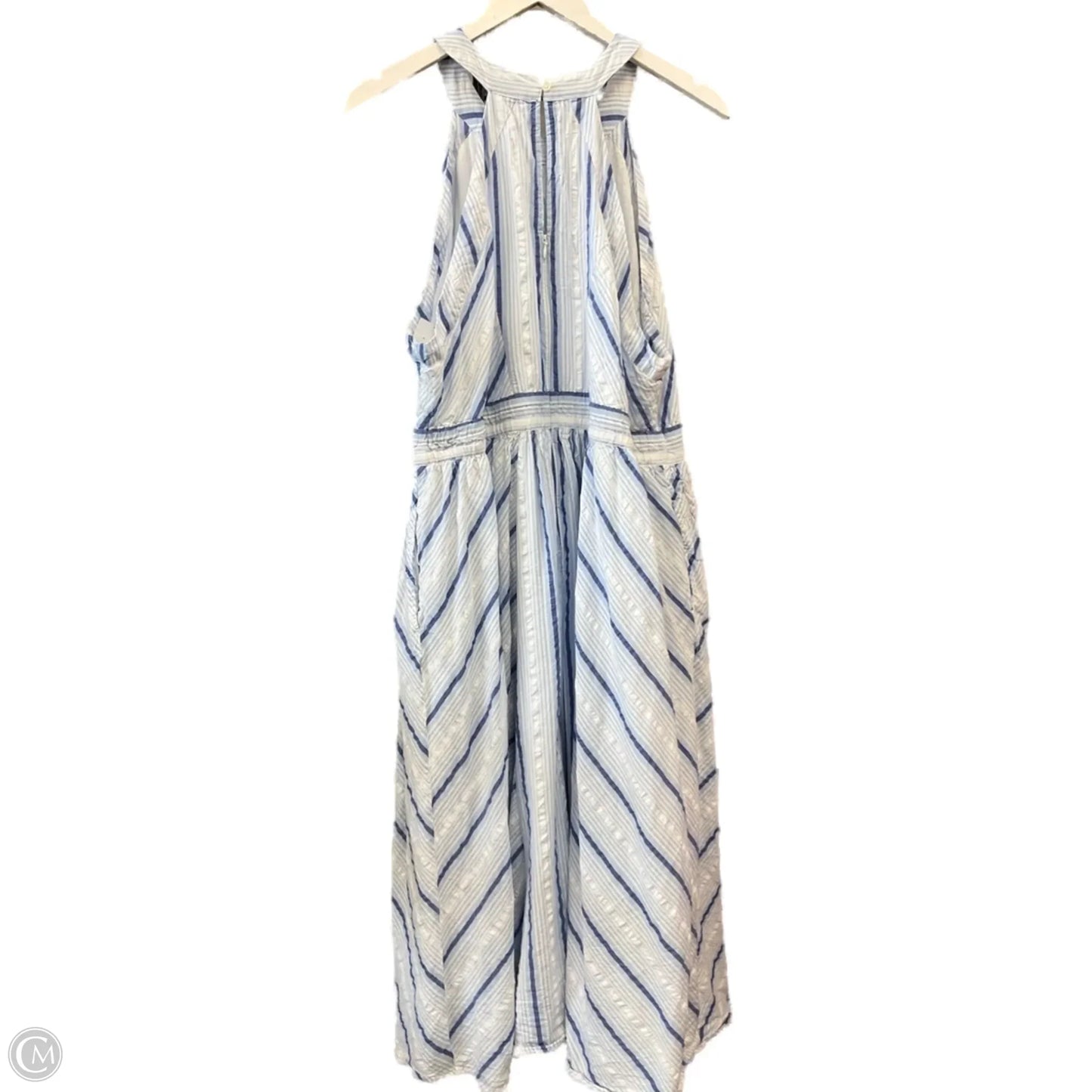 Dress Casual Midi By Lane Bryant In Blue, Size: 18