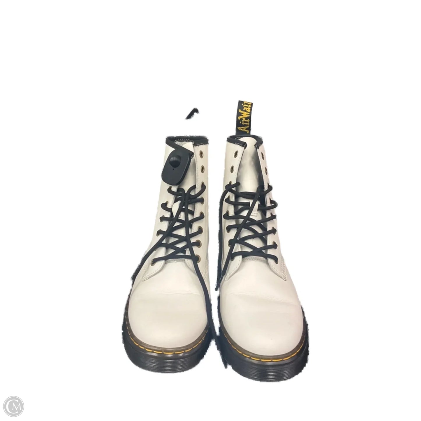 Boots Combat By Dr Martens In White, Size: 8