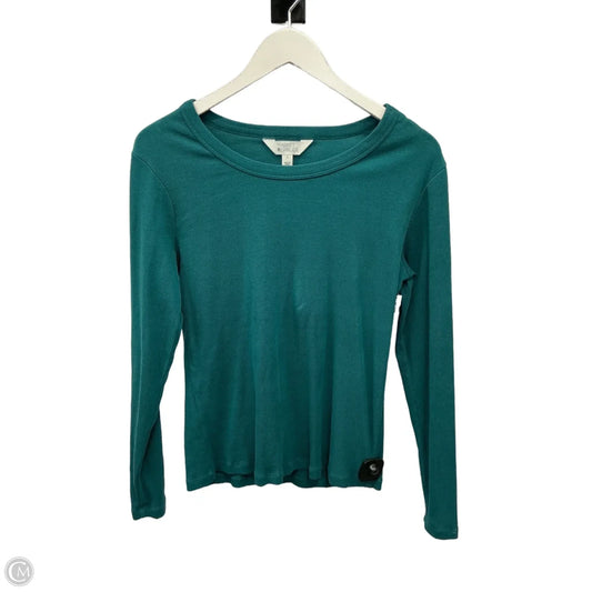 Top Long Sleeve By Market & Spruce In Green, Size: L