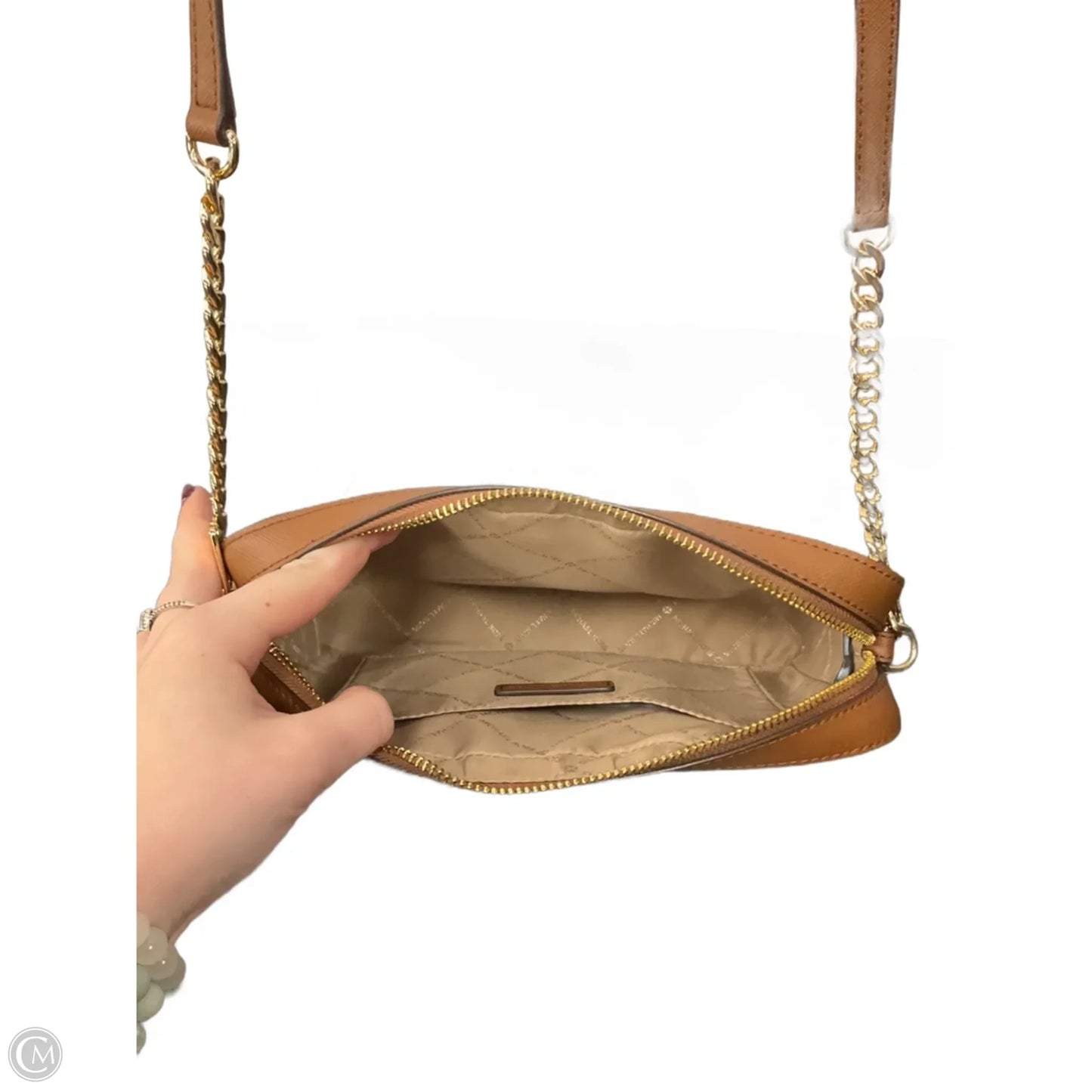 Crossbody Designer By Michael Kors, Size: Large