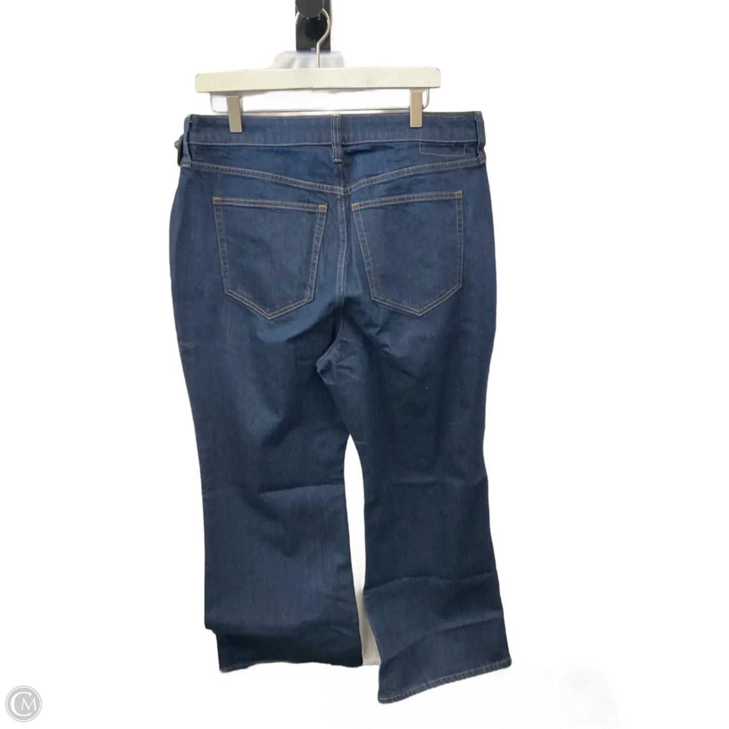 Jeans Wide Leg By J. Crew In Blue Denim, Size: 14