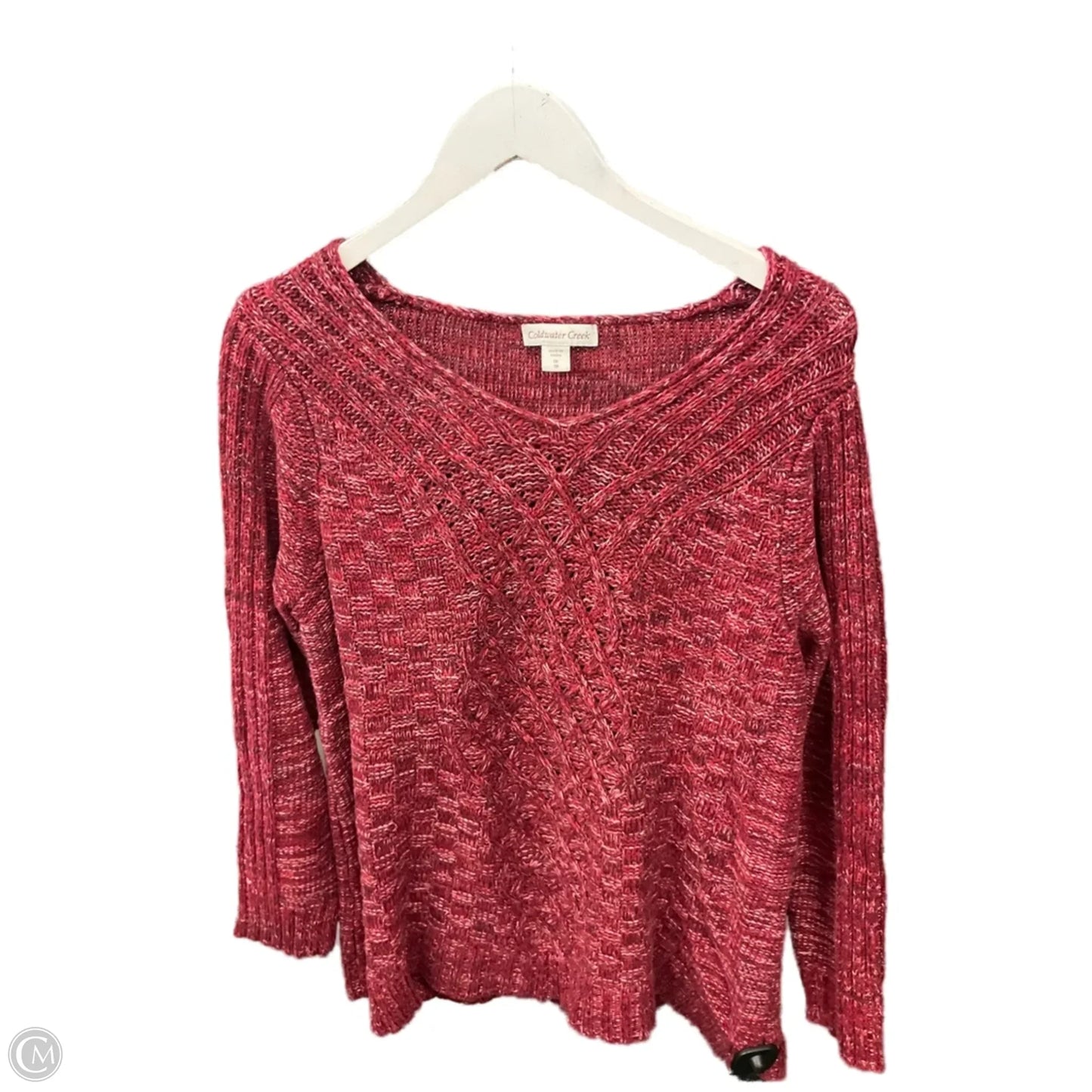 Sweater By Coldwater Creek In Red, Size: 1x