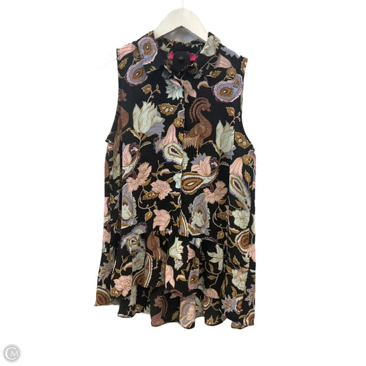 Top Sleeveless By Catherine Malandrino In Black, Size: S