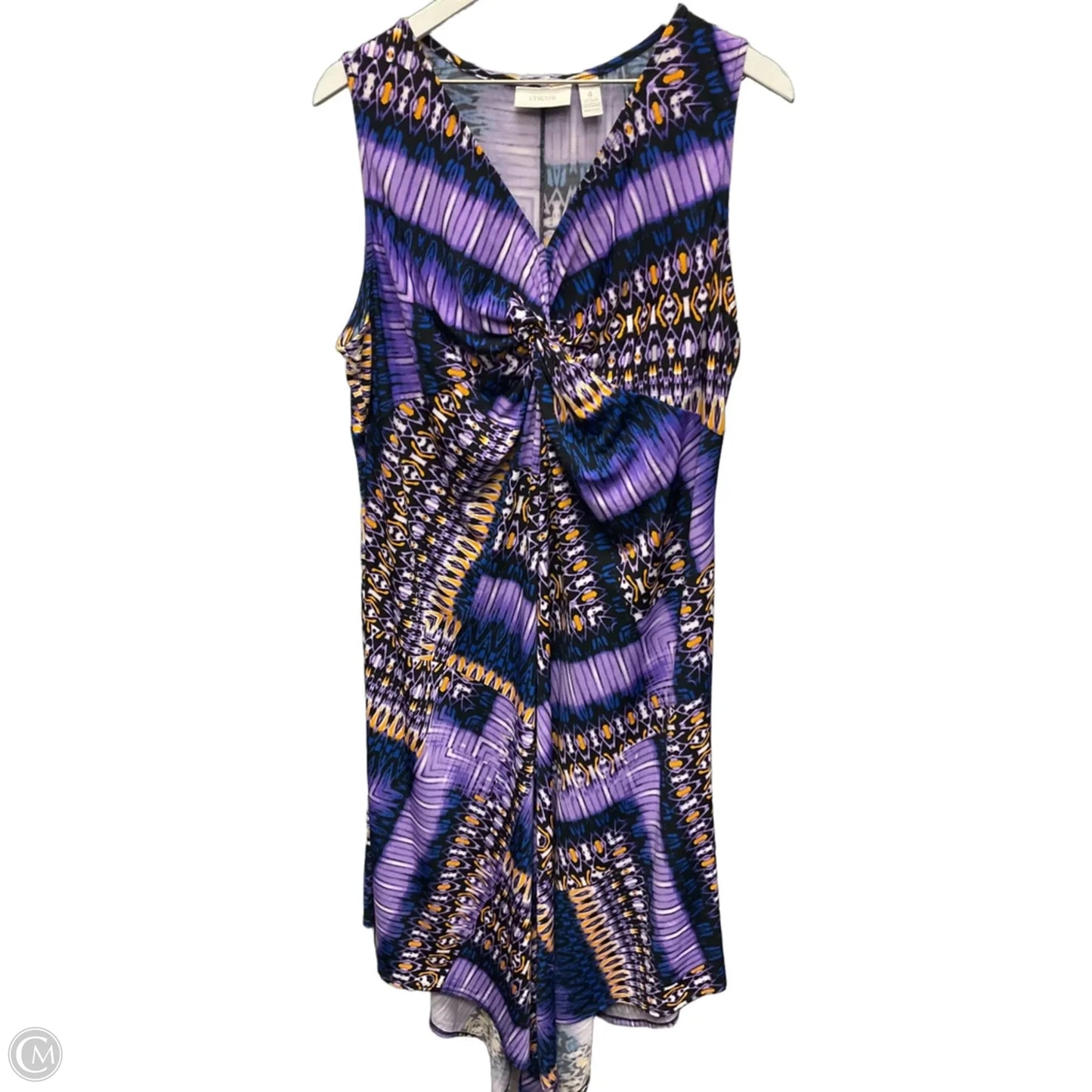 Dress Casual Maxi By Chicos In Purple, Size: Xxl