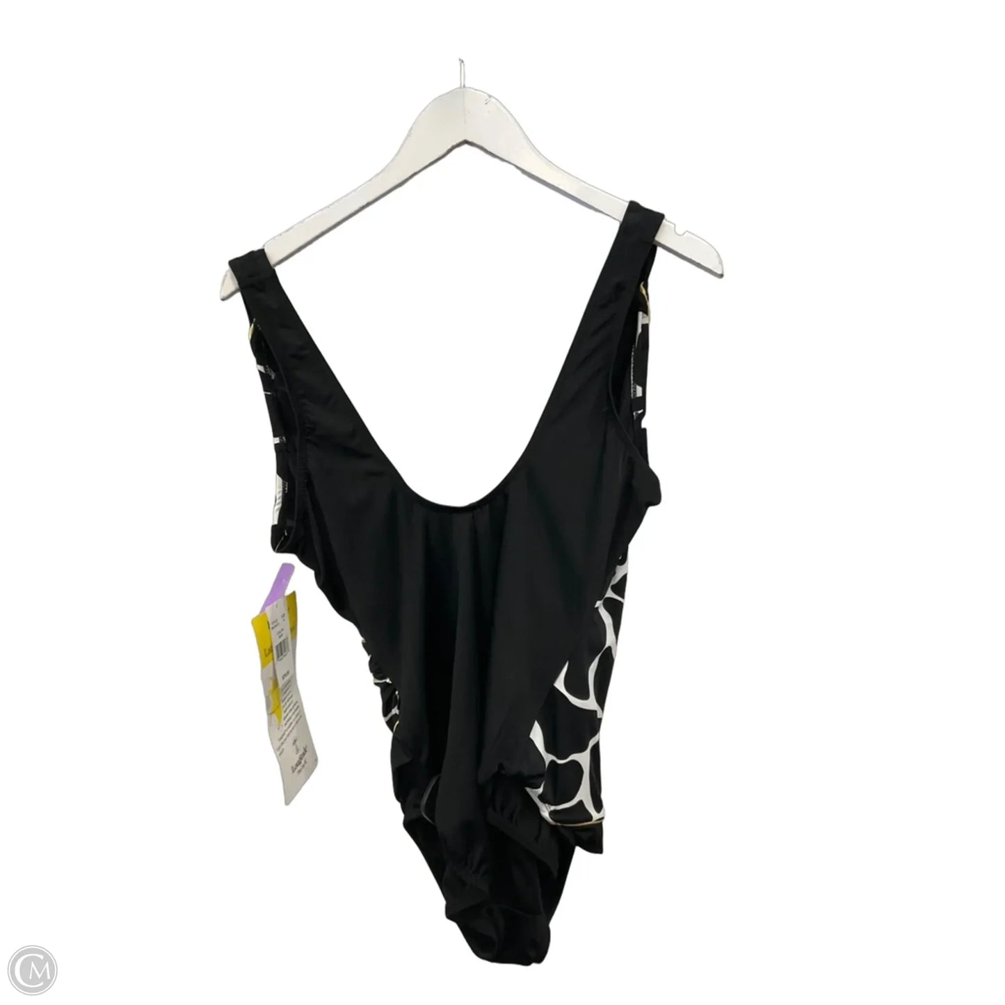 Swimsuit By Clothes Mentor In Black, Size: 14