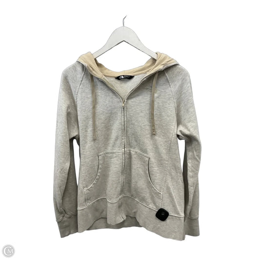 Sweatshirt Hoodie By The North Face In Grey, Size: L