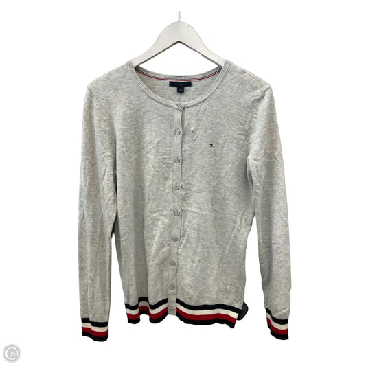 Cardigan By Tommy Hilfiger In Grey, Size: M