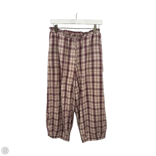 Pajama Pants By Anthropologie In Purple, Size: Xs