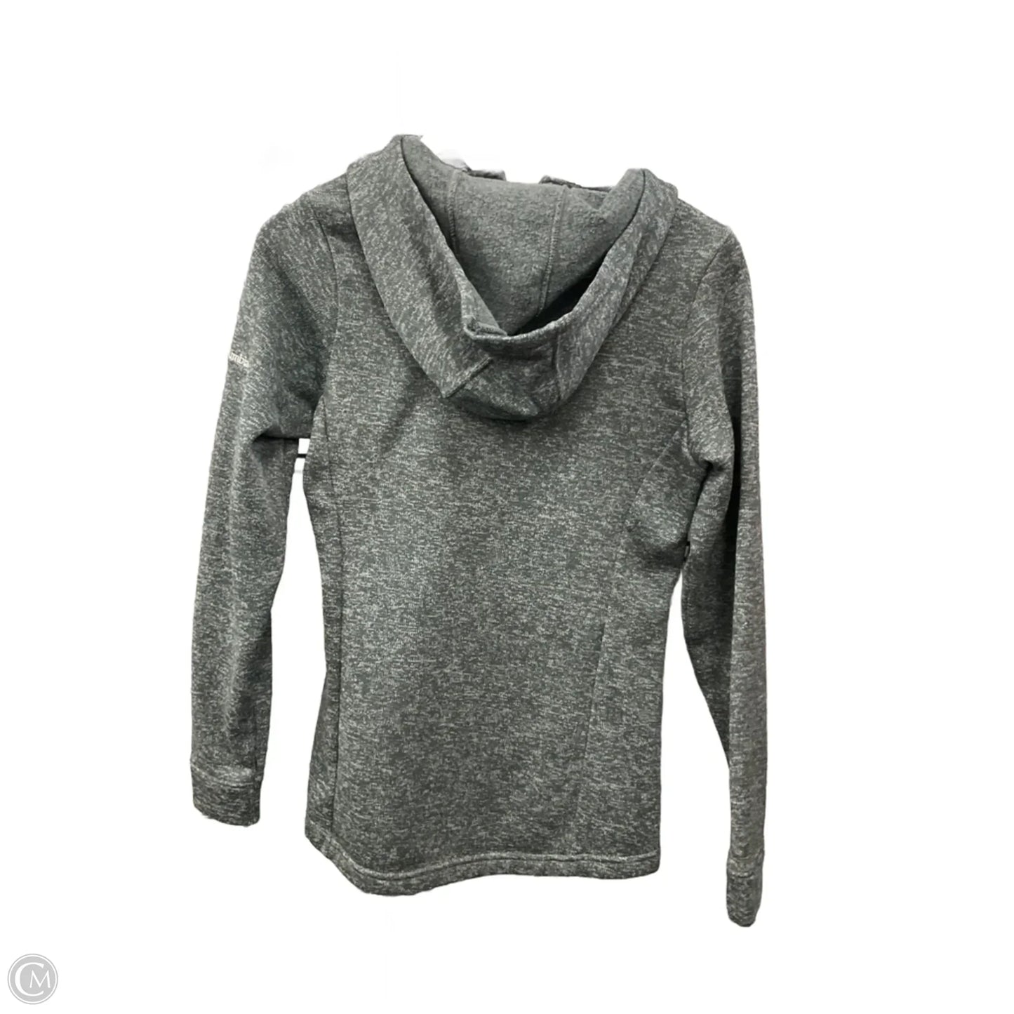 Sweatshirt Hoodie By Columbia In Green, Size: S