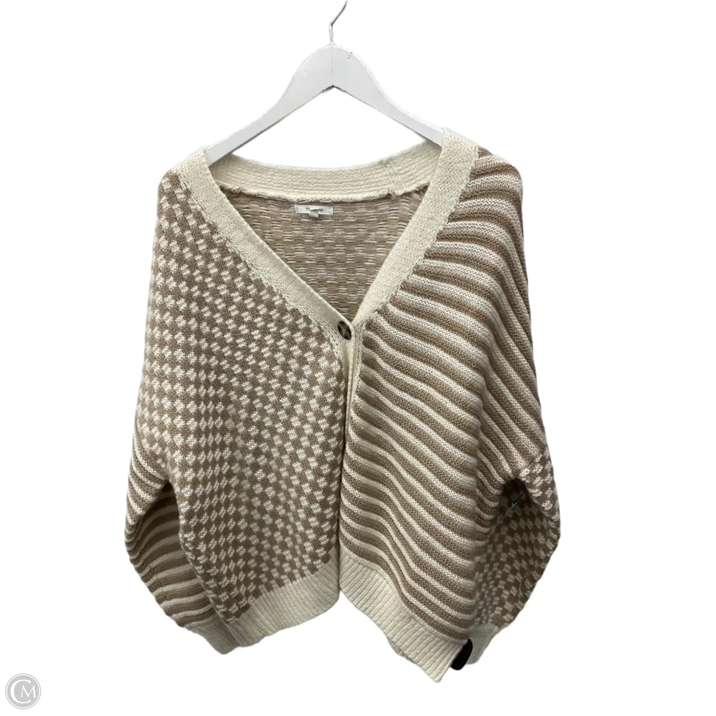Cardigan By Maurices In Beige, Size: Xxl