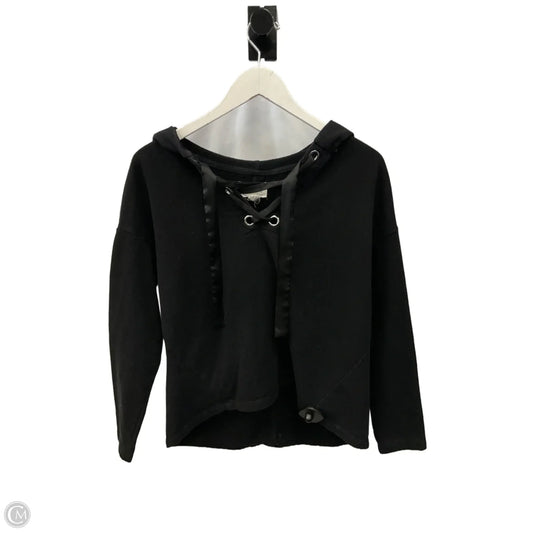 Sweatshirt Hoodie By For The Republic In Black, Size: S