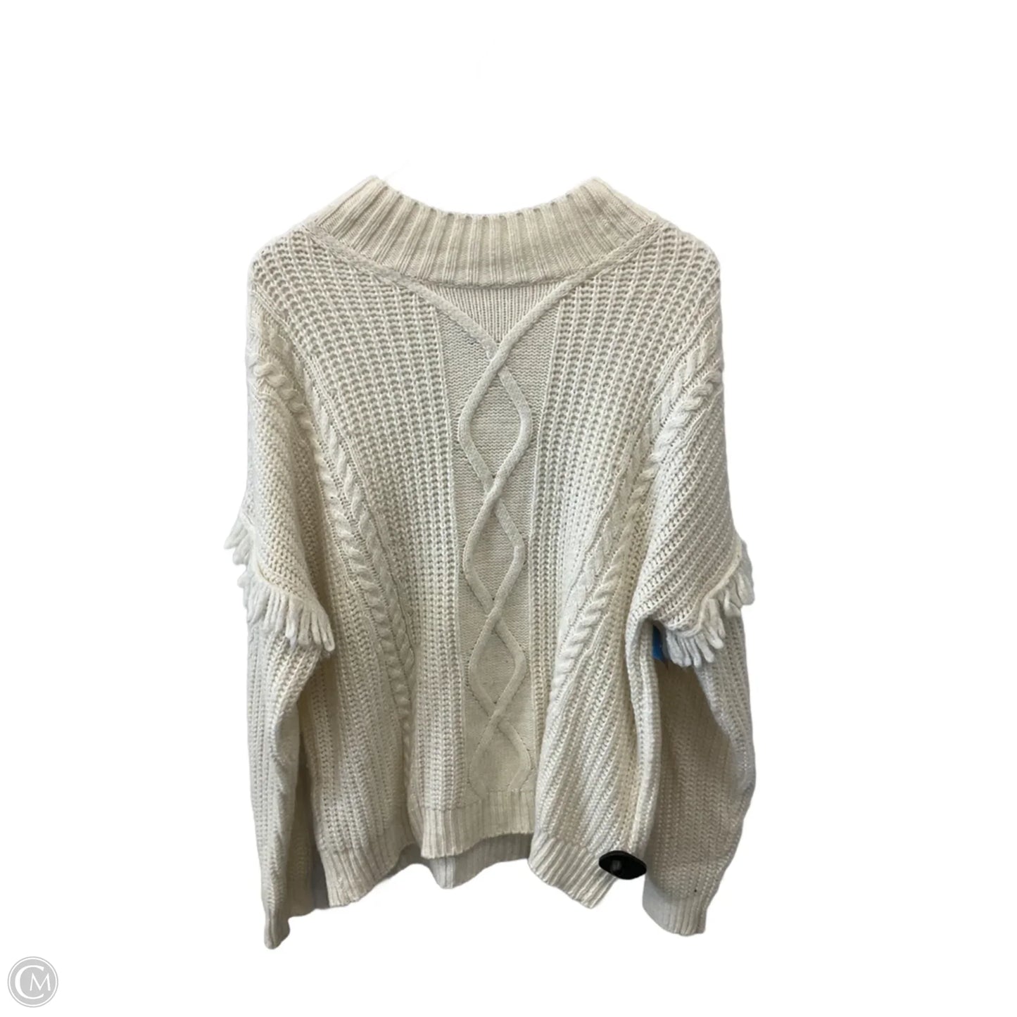 Sweater By Time And Tru In Cream, Size: Xl