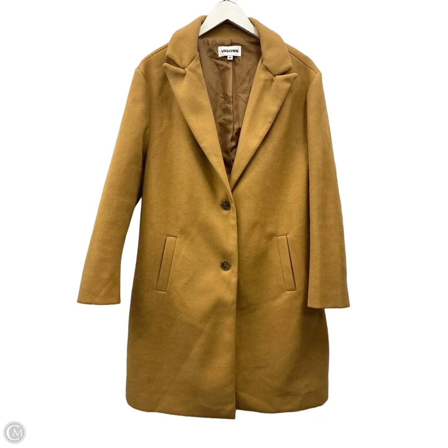 Coat Other By Vigoss In Tan, Size: M