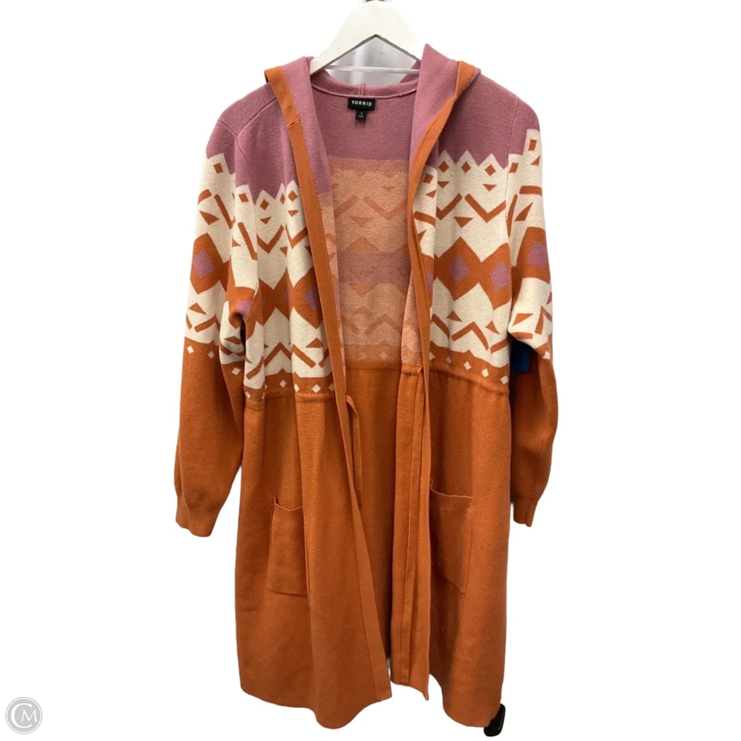 Cardigan By Torrid In Multi-colored, Size: 1x