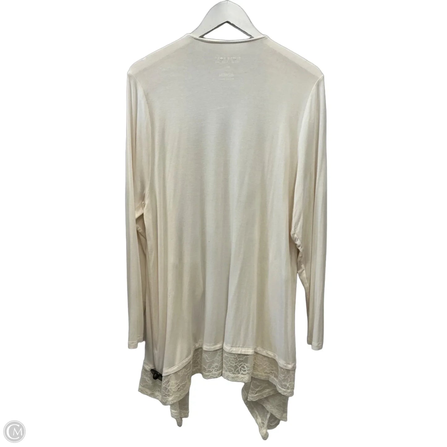 Cardigan By Torrid In Cream, Size: 1x