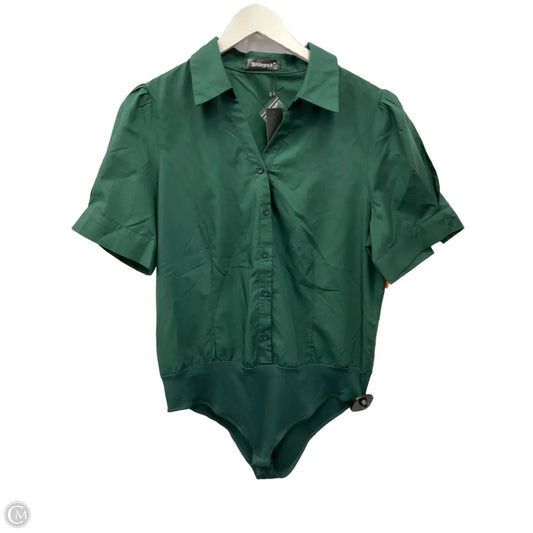 Bodysuit By Allegra K In Green, Size: L