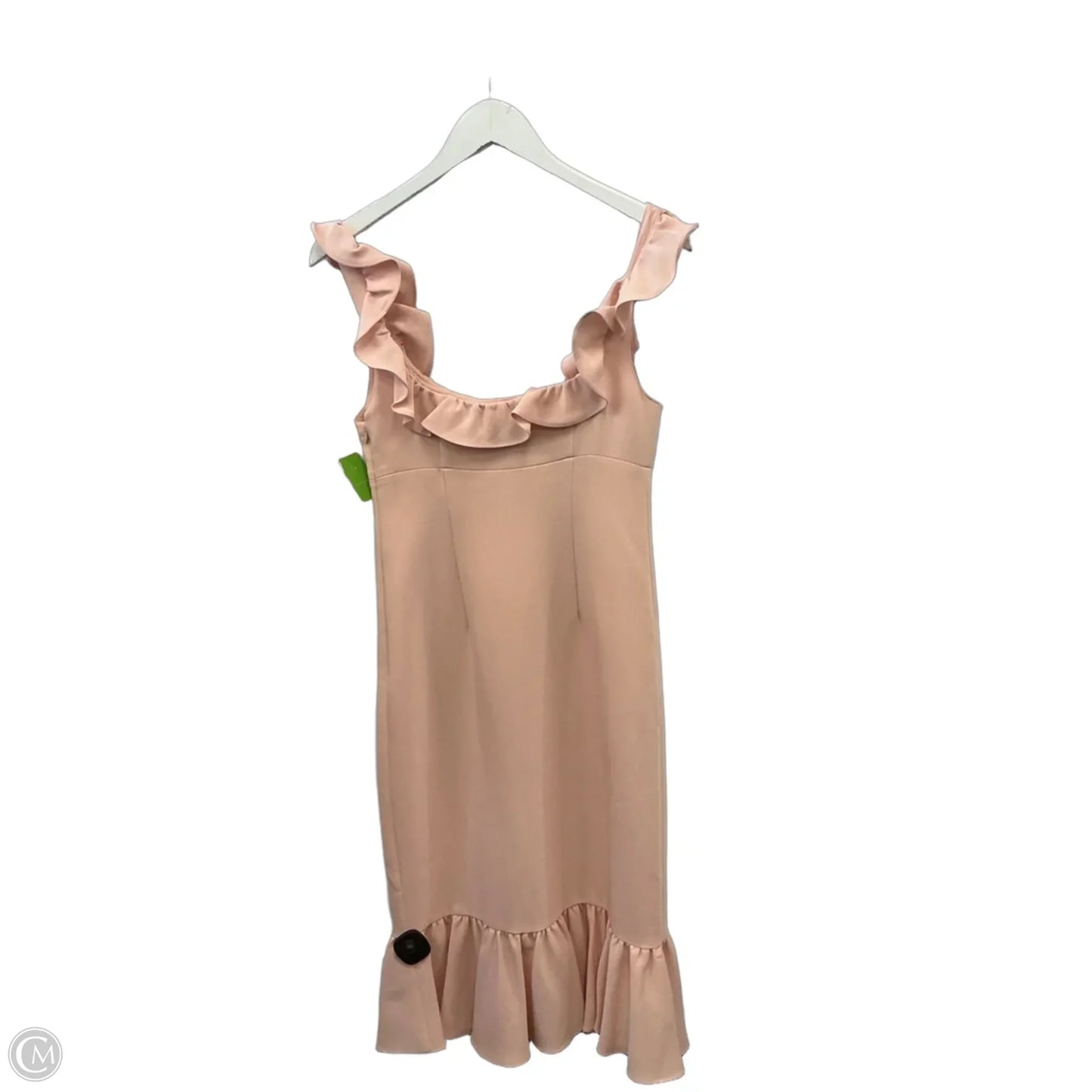 Dress Casual Midi By Cma In Peach, Size: S