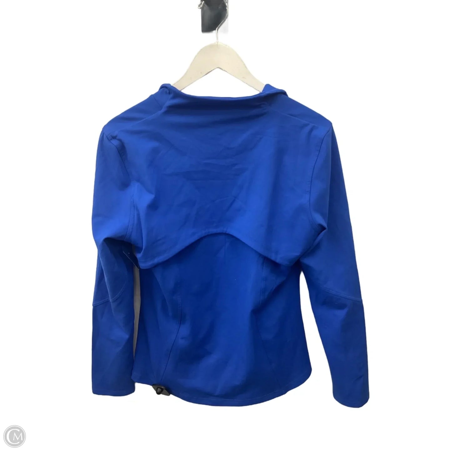 Athletic Jacket By Spyder In Blue, Size: L