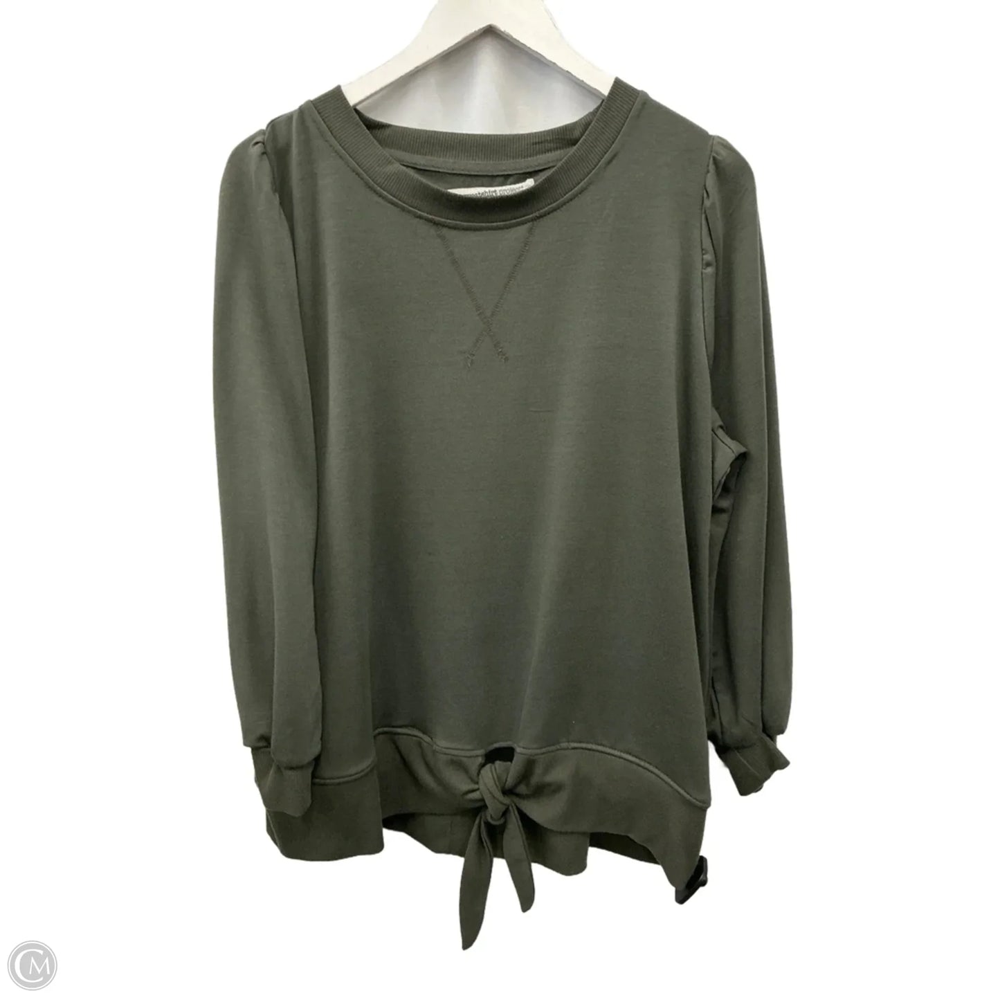 Sweatshirt Crewneck By The Sweatshirt Project In Green, Size: 1x
